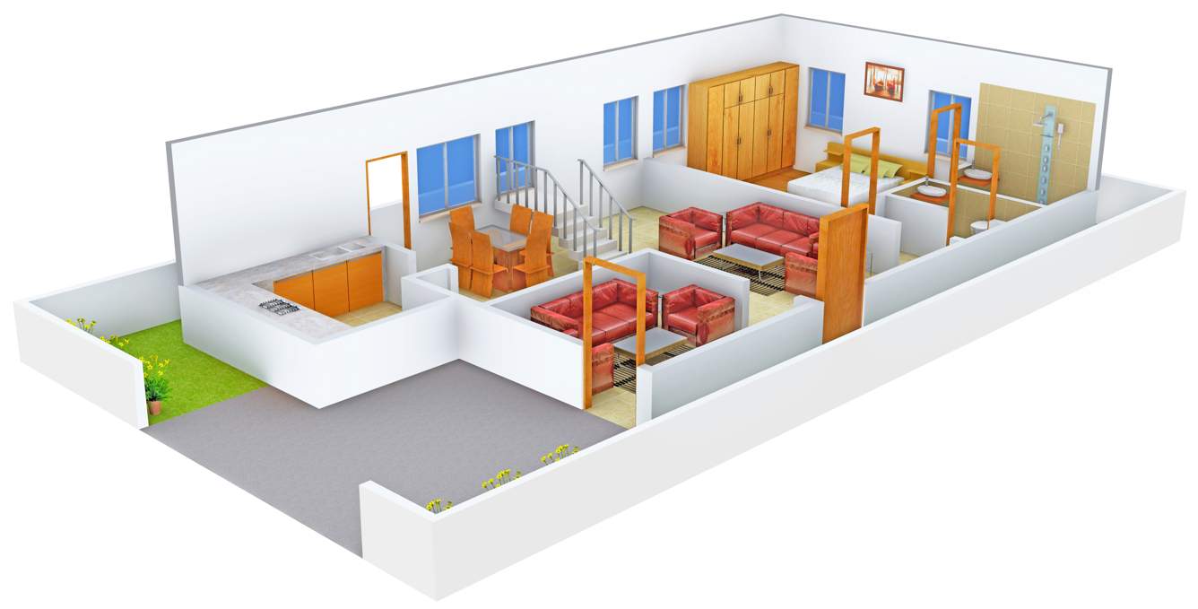 SRJ Lakshmi Elite Villas (3BHK+4T (2,200 sq ft) + Pooja Room 2200 sq ft)