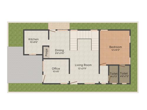 SRJ Lakshmi Elite Villas (3BHK+4T (2,200 sq ft) + Pooja Room 2200 sq ft)