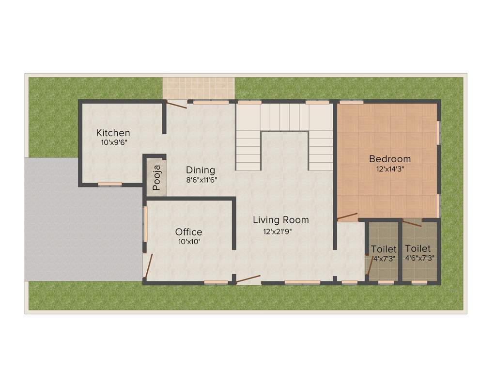 SRJ Lakshmi Elite Villas (3BHK+4T (2,200 sq ft) + Pooja Room 2200 sq ft)