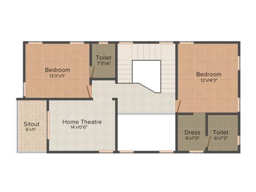 SRJ Lakshmi Elite Villas (3BHK+4T (2,200 sq ft) + Pooja Room 2200 sq ft)