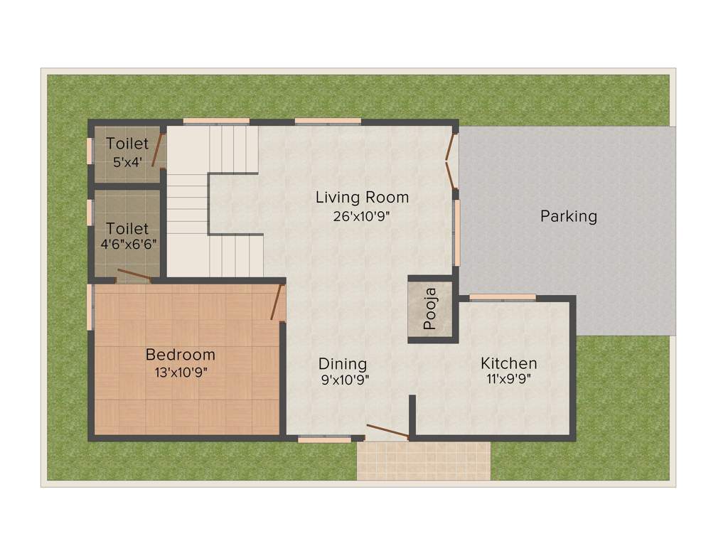 SRJ Lakshmi Elite Villas (3BHK+3T (1,640 sq ft) 1640 sq ft)