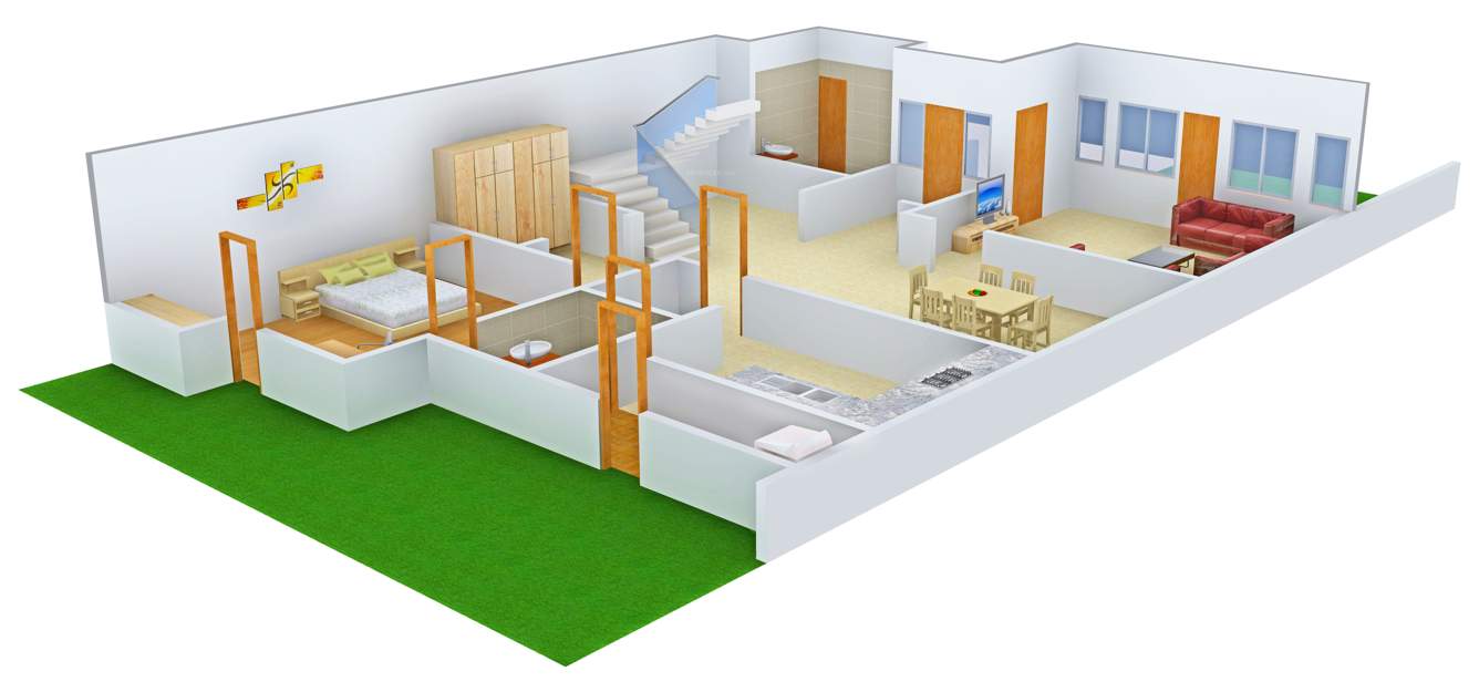 Aadhar Dew Drops Villas (3BHK+4T (2,050 sq ft) + Study Room 2050 sq ft)