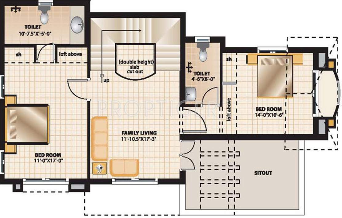 Engineers Pearl Residency Phase 3 (3BHK+3T (2,186 sq ft) 2186 sq ft)