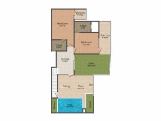 Cosmos Cascade Gardens (4BHK+5T (3,150 sq ft) 3150 sq ft) Cosmos Cascade Gardens (4BHK+5T (3,150 sq ft) 3150 sq ft)