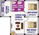 SRK Iswarya Enclave (2BHK+2T (770 sq ft) 770 sq ft) SRK Iswarya Enclave (2BHK+2T (770 sq ft) 770 sq ft)