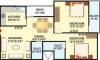 Landmark Radhe Regency (2BHK+2T (1,112 sq ft) 1112 sq ft)