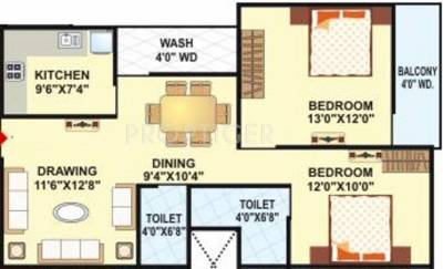Landmark Radhe Regency (2BHK+2T (1,112 sq ft) 1112 sq ft) Landmark Radhe Regency (2BHK+2T (1,112 sq ft) 1112 sq ft)