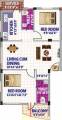 Floor Plan (2BHK+2T (920 sq ft) 920 sq ft) SRK Aanandham Enclave Floor Plan (2BHK+2T (920 sq ft) 920 sq ft)