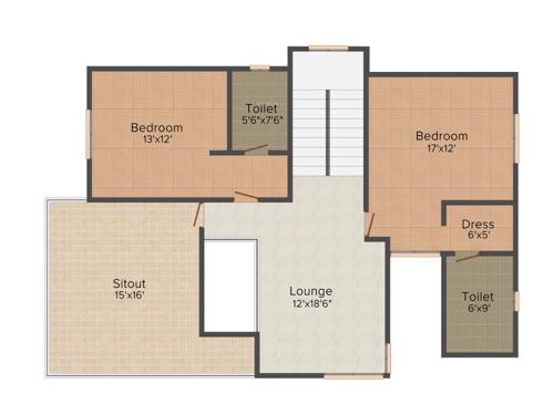Adroit Blue Lagoon (3BHK+3T (2,535 sq ft) + Study Room 2535 sq ft) Adroit Blue Lagoon (3BHK+3T (2,535 sq ft) + Study Room 2535 sq ft)