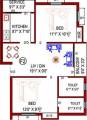 RB Bagya Ashirvad (2BHK+2T (819 sq ft) 819 sq ft) RB Bagya Ashirvad (2BHK+2T (819 sq ft) 819 sq ft)