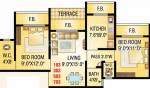 Panchala Shree Krishna Residency (2BHK+1T (975 sq ft) 975 sq ft)