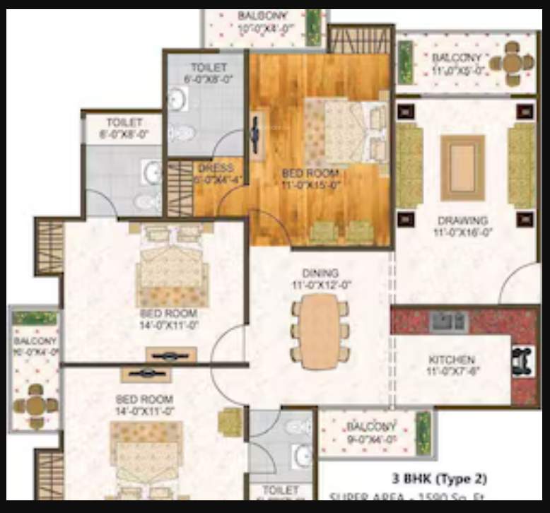  titanium heights Floor Plan Floor Plan