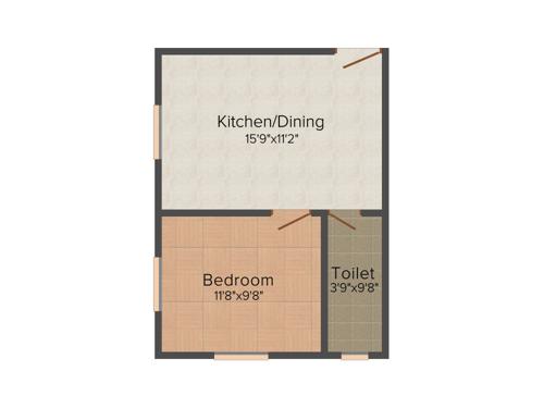 Subha Swarna Latika (1BHK+1T (569 sq ft) 569 sq ft)