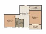 Aatreyee Mrittika (2BHK+2T (883 sq ft) 883 sq ft)