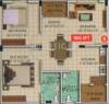 GMR Grand (2BHK+2T (966 sq ft) 966 sq ft)