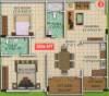 GMR Grand (2BHK+2T (1,008 sq ft) 1008 sq ft)