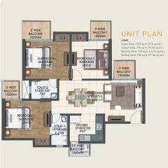 Supertech Sports Village (3BHK+2T (1,253 sq ft) 1253 sq ft) Supertech Sports Village (3BHK+2T (1,253 sq ft) 1253 sq ft)