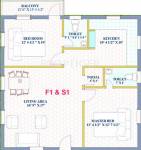 Trinity Jayas Hive (2BHK+2T (1,033 sq ft) 1033 sq ft) Trinity Jayas Hive (2BHK+2T (1,033 sq ft) 1033 sq ft)