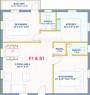 Trinity Jayas Hive (2BHK+2T (1,033 sq ft) 1033 sq ft) Trinity Jayas Hive (2BHK+2T (1,033 sq ft) 1033 sq ft)