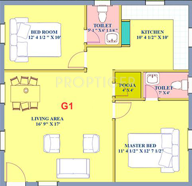 Trinity Jayas Hive (2BHK+2T (1,040 sq ft) 1040 sq ft) Trinity Jayas Hive (2BHK+2T (1,040 sq ft) 1040 sq ft)