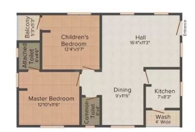 floorPlan of Surya Meadows