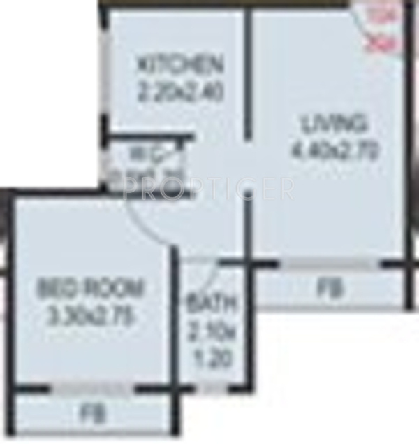 Dream Sai Park (1BHK+1T (595 sq ft) 595 sq ft) Dream Sai Park (1BHK+1T (595 sq ft) 595 sq ft)