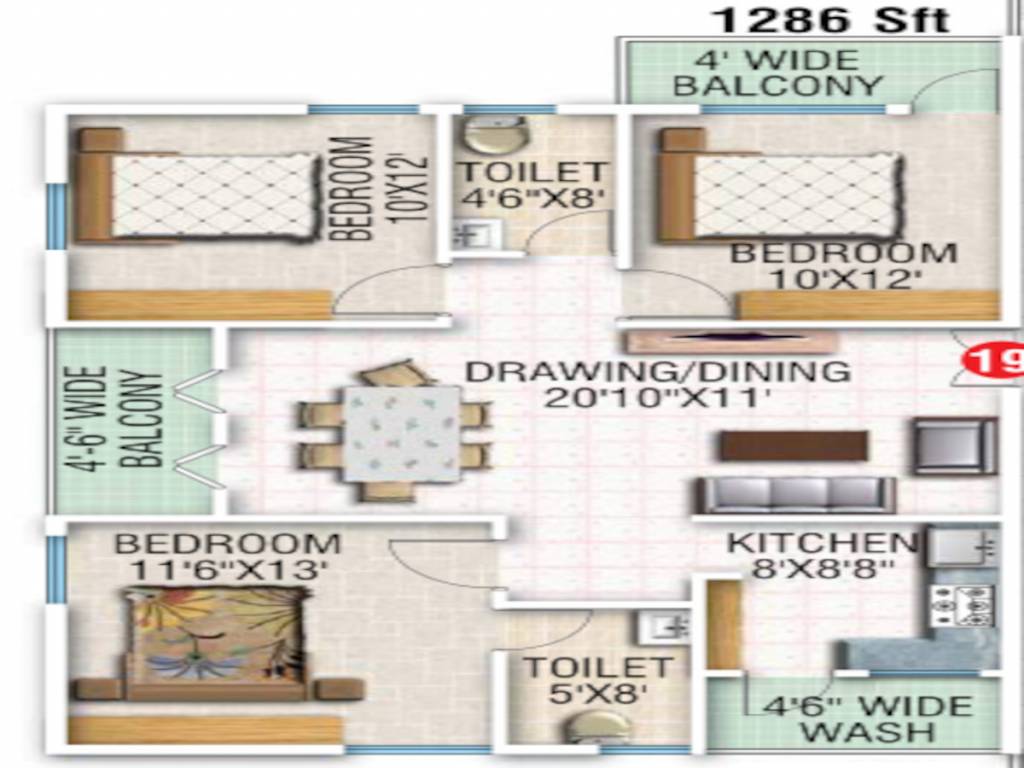  sunrise Floor Plan Floor Plan