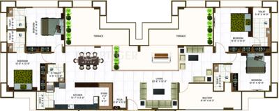 Shree Parkview Eden (4BHK+5T (3,060 sq ft) 3060 sq ft)