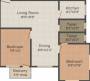 Envision Udaya Residency (2BHK+2T (977 sq ft) 977 sq ft)