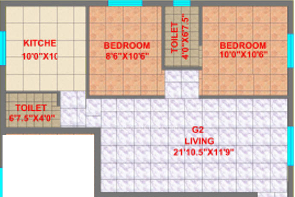CC Ruvanthika Enclave (2BHK+2T (911 sq ft) 911 sq ft) CC Ruvanthika Enclave (2BHK+2T (911 sq ft) 911 sq ft)