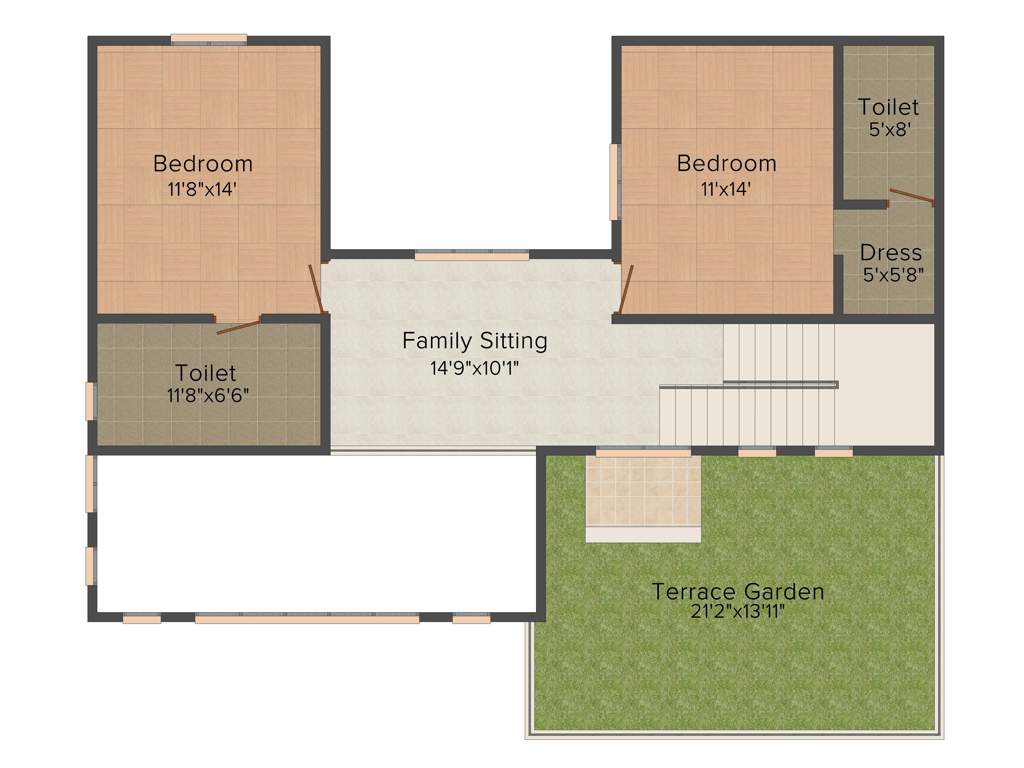 NRS Gajanana (3BHK+3T (2,038 sq ft) 2038 sq ft)