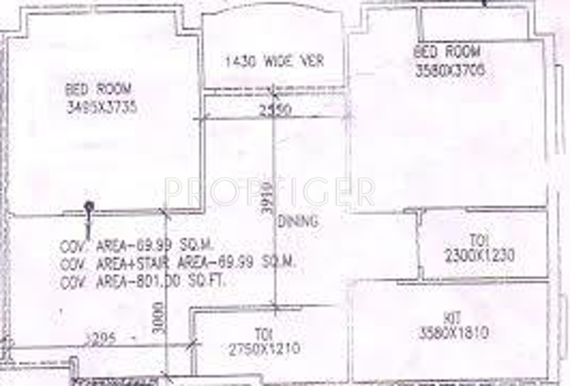 Eastern Shiba Twin (2BHK+2T (940 sq ft) 940 sq ft) Eastern Shiba Twin (2BHK+2T (940 sq ft) 940 sq ft)