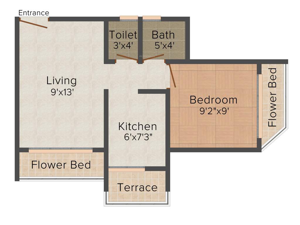 Shubh Vista Darshan (1BHK+1T (600 sq ft) 600 sq ft)