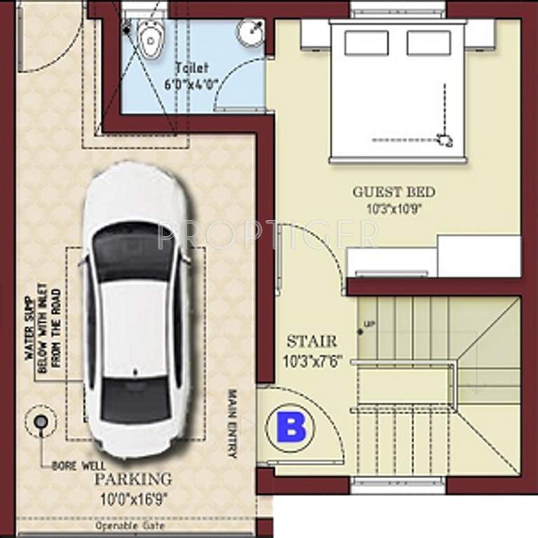 MGP Happiness (3BHK+3T (1,320 sq ft) 1320 sq ft)