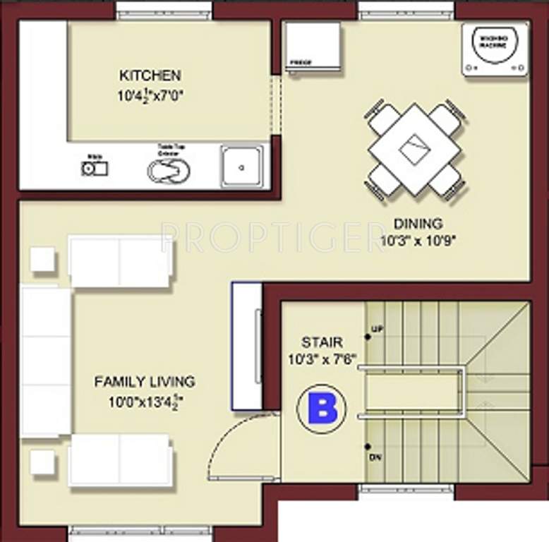 MGP Happiness (3BHK+3T (1,320 sq ft) 1320 sq ft)