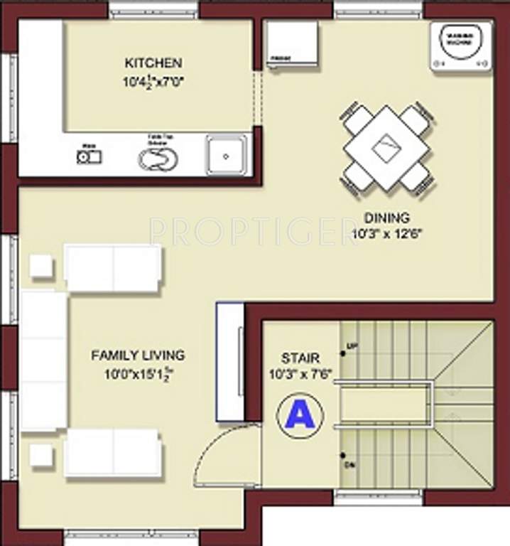 MGP Happiness (3BHK+3T (1,219 sq ft) 1219 sq ft)