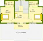Floor Plan (4BHK+4T (1,350 sq ft) 1350 sq ft) Jewel Green Courtyard Floor Plan (4BHK+4T (1,350 sq ft) 1350 sq ft)