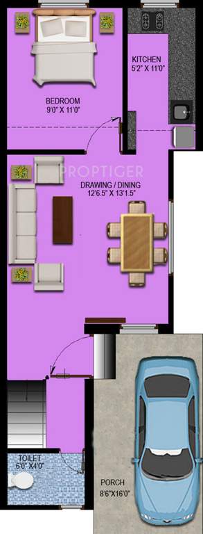 Oliyas Banyan Villa (3BHK+3T (1,417 sq ft) 1417 sq ft)