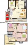 SB Patel Infrastructure Vaibhav Bunglows Floor Plan (4BHK+3T)