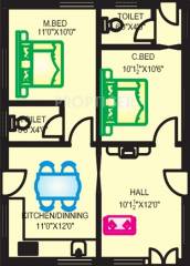 STBL Lakshmi Venkateswara Gardens Villa (2BHK+2T (1,350 sq ft) 1350 sq ft) STBL Lakshmi Venkateswara Gardens Villa (2BHK+2T (1,350 sq ft) 1350 sq ft)