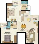 Jaipuria Goldstar Homes (2BHK+2T (1,070 sq ft) 1070 sq ft)