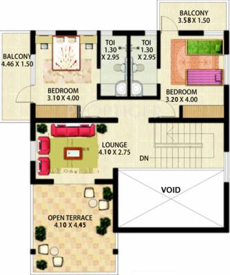 Bright Serenity Acres (3BHK+3T (2,107 sq ft) 2107 sq ft)