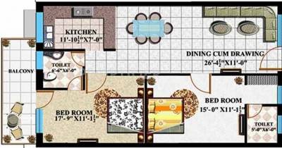 G C Cloud Nine (2BHK+2T (1,225 sq ft) 1225 sq ft) G C Cloud Nine (2BHK+2T (1,225 sq ft) 1225 sq ft)