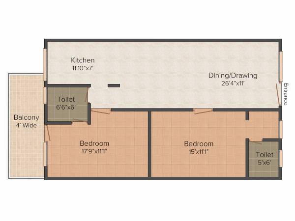G C Cloud Nine (2BHK+2T (1,324 sq ft) 1324 sq ft) G C Cloud Nine (2BHK+2T (1,324 sq ft) 1324 sq ft)