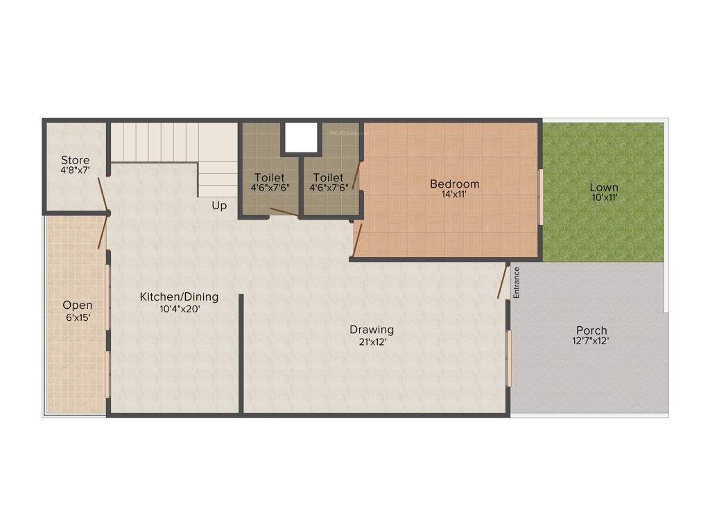 Bhojpal Shri Radha Krishna Residency (3BHK+4T (1,960 sq ft) 1960 sq ft)