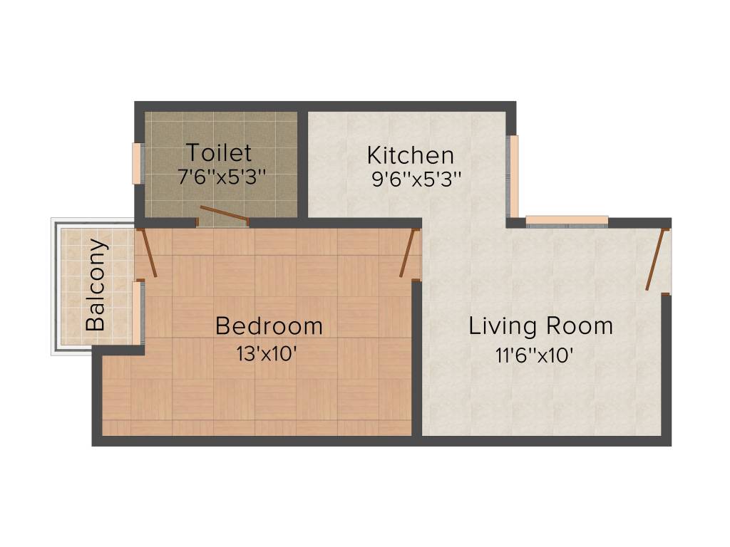 Ashray Apartment (1BHK+1T (510 sq ft) 510 sq ft) Ashray Apartment (1BHK+1T (510 sq ft) 510 sq ft)