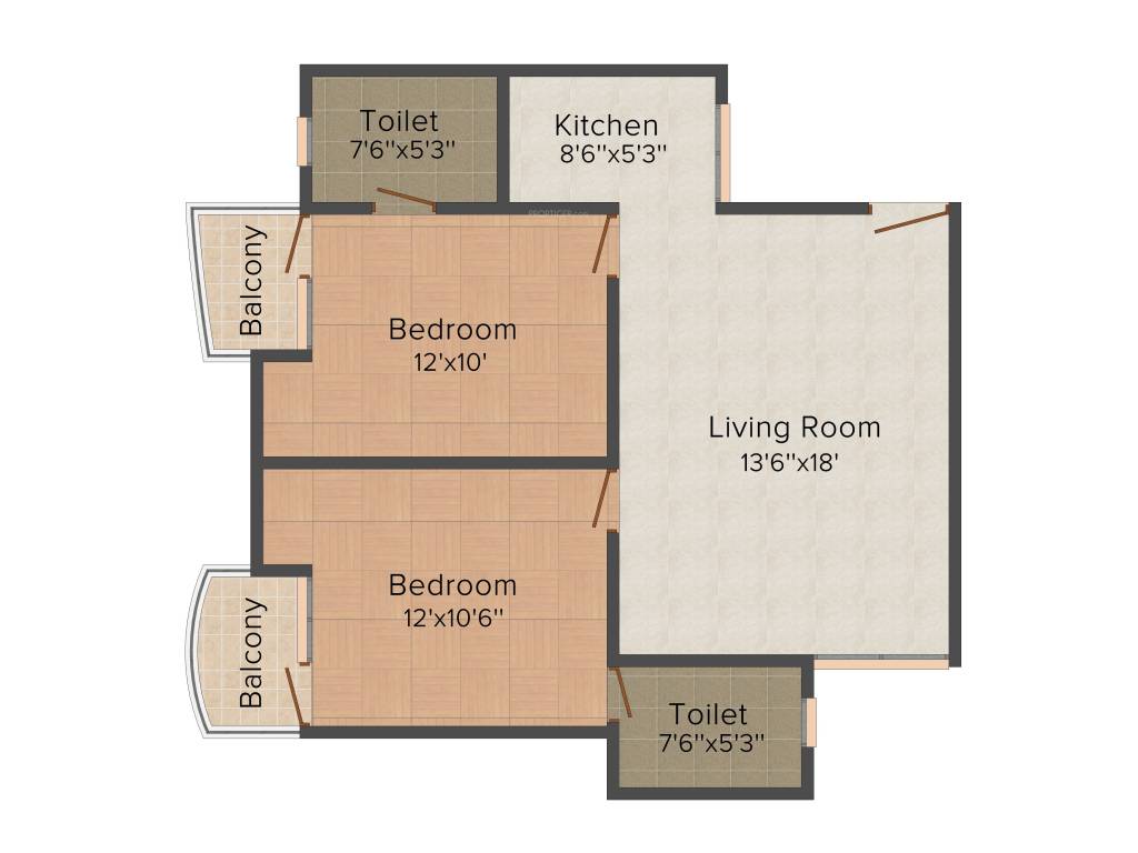 Ashray Apartment (2BHK+2T (1,000 sq ft) 1000 sq ft) Ashray Apartment (2BHK+2T (1,000 sq ft) 1000 sq ft)