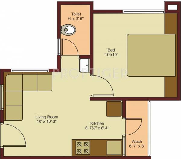 Northway Eklavya (1BHK+1T (441 sq ft) 441 sq ft) Northway Eklavya (1BHK+1T (441 sq ft) 441 sq ft)