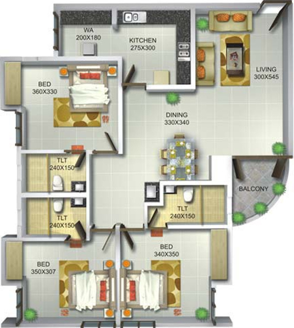Floor Plan pristine greens Floor Plan Floor Plan