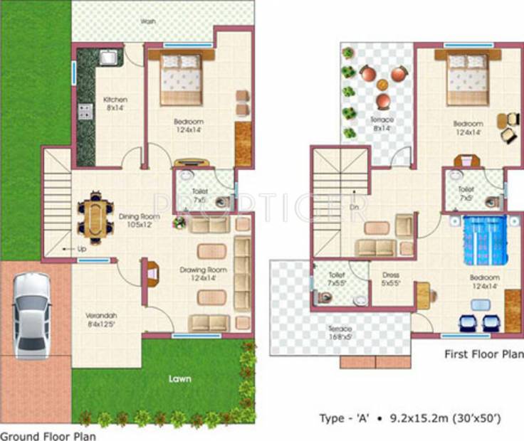 Macker Real Ventures Silver Estate (3BHK+3T (1,500 sq ft) 1500 sq ft)